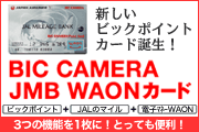 BIC CAMERA JMB WAON�J�[�h