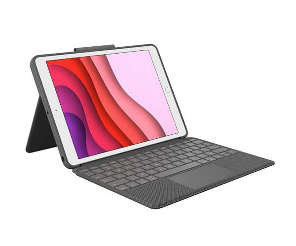 10.2インチ iPad（第7世代）用 ケース付きキーボード タッチパッド内蔵 ブラック