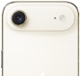 クラウドホワイトのiPhone Air、背面の外観。上部の凸部にFusionメインカメラシステムがある