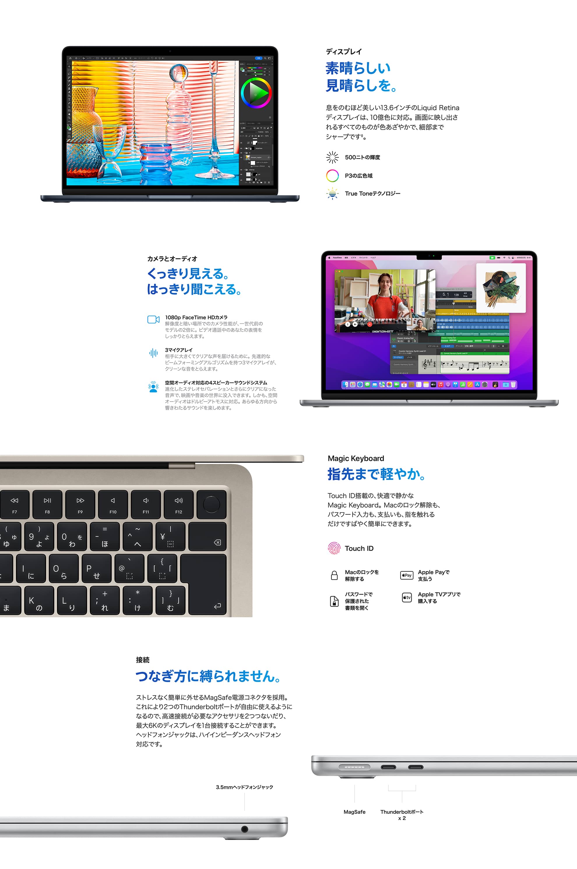 MacBook Air M2チップ