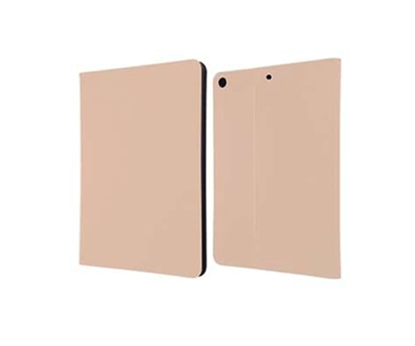 iPad 9.7インチ用 レザーケース スタンド機能付き ベージュ
