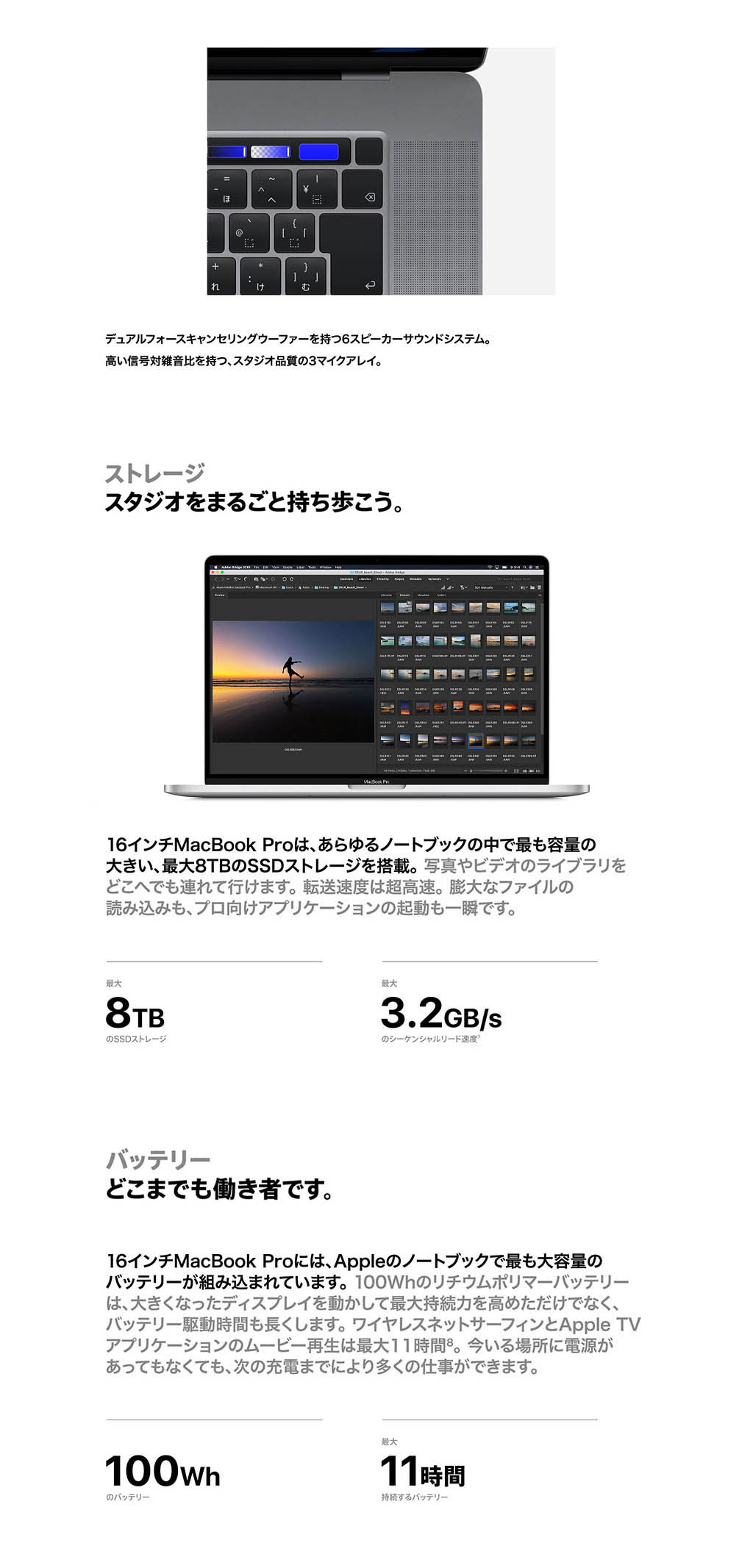 MacBook pro 16インチ