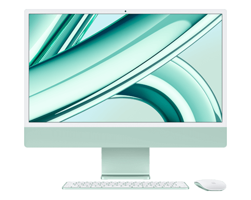iMac 24インチ M3チップ (2023) グリーン