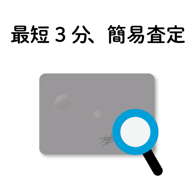 Step 3 最短3分、簡易査定