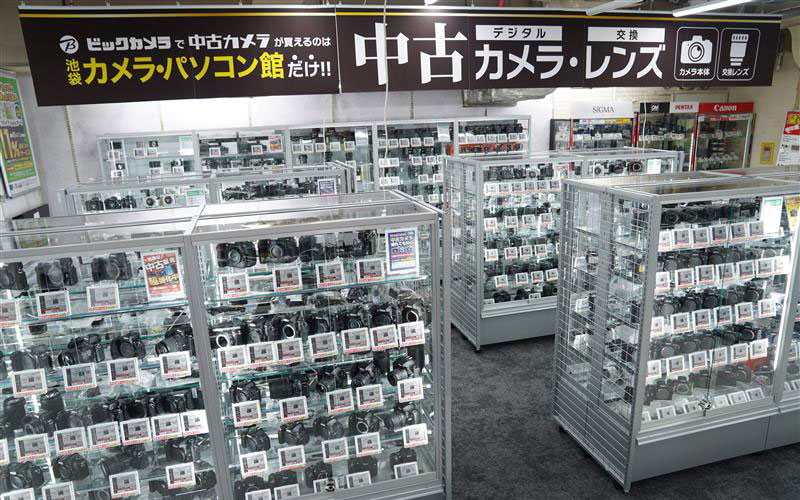 中古カメラの取扱い