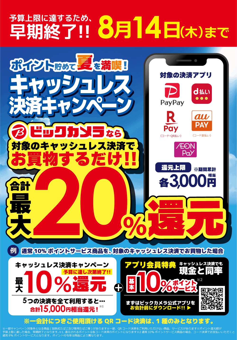 千葉でお得！ポイント貯めて夏を満喫！キャッシュレス決済キャンペーン