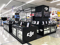 なんば店にDJI ショップインショップ オープン