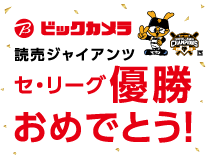 読売ジャイアンツ セ・リーグ優勝おめでとう!セール