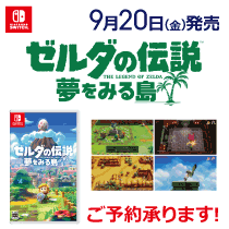 【Switch】ゼルダの伝説 夢をみる島