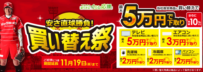 ビックカメラのイベント キャンペーン お得な店舗情報