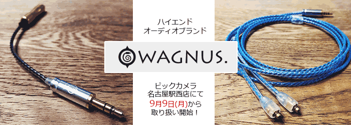 WAGNUS.は代表Haru Wagnusこと久米春如氏により設立されたプロミュージックレーベル、オーディオブランドです。