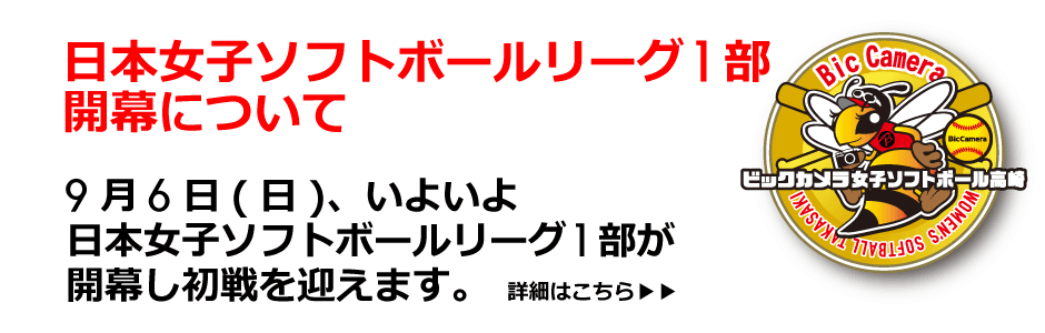 ビックカメラ女子ソフトボール高崎 Bee Queen 陸上部 競歩