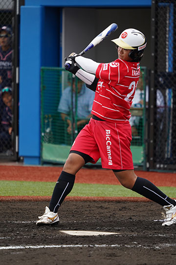 山内早織 捕手プロフィール ビックカメラ女子ソフトボール高崎&陸上