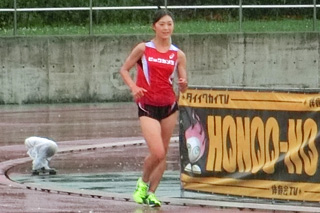 体育会陸上部×日本代表の岡田久美子選手