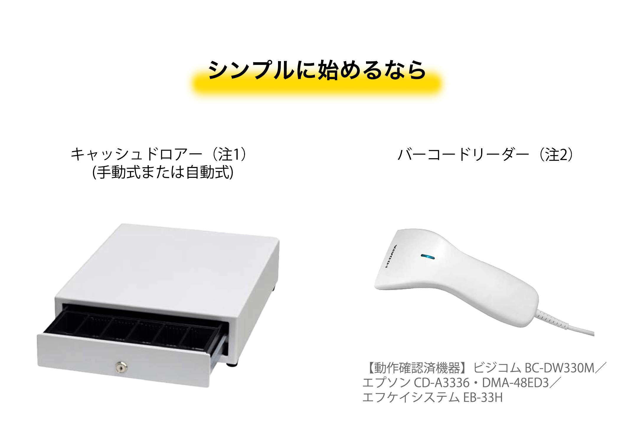 シンプルに始めるセット
