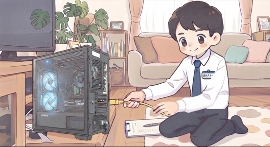 ルーター管理画面でのインターネット接続設定のイメージ
