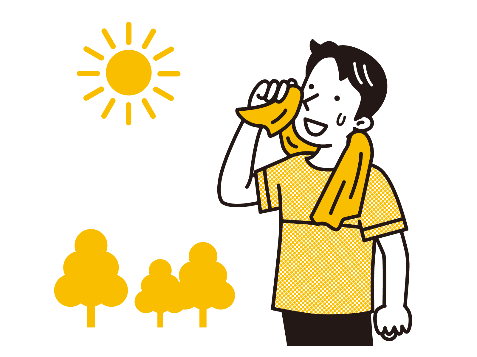 健康に気を使う人