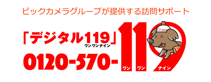 デジタル119 訪問サポート